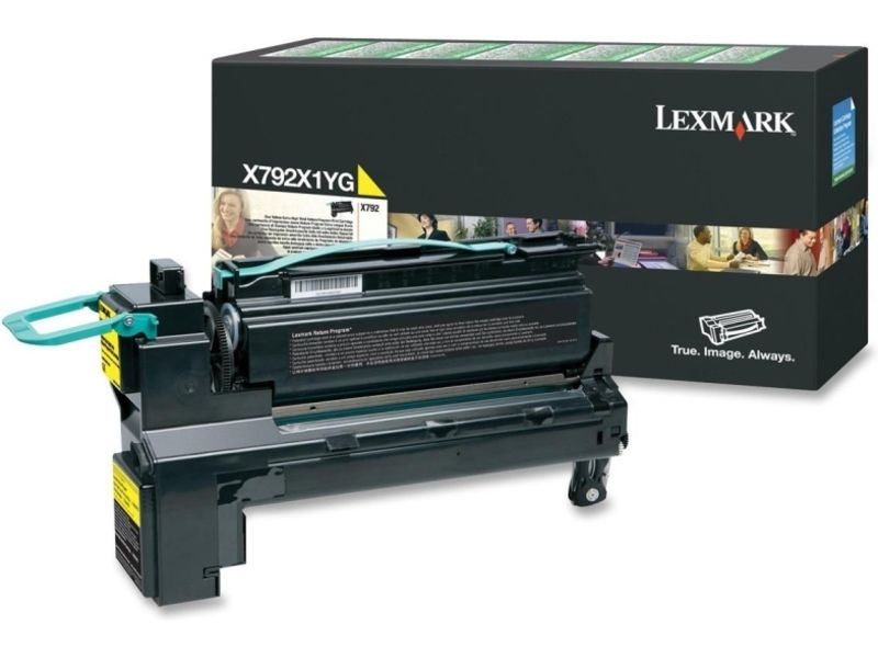 Lexmark X792X1YG Toner Geel Extra hoge capaciteit