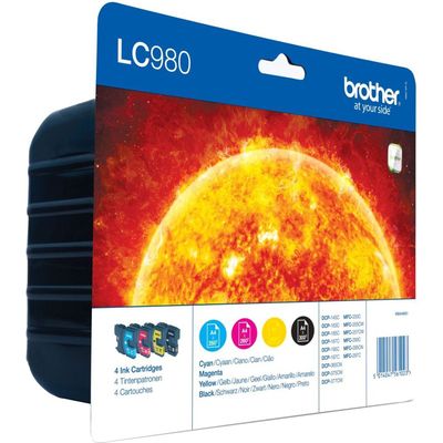 Brother LC-980VALBP - 4 couleurs - Cartouche d'encre - Multipack