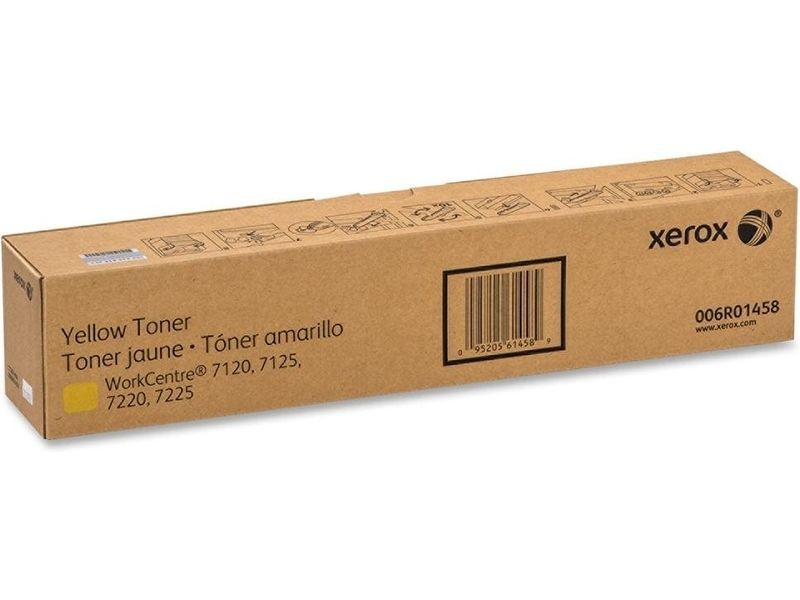 Xerox - Jaune - originale - cartouche de toner - pour WorkCentre 7120, 7125, 7220, 7220i/7225, 7225