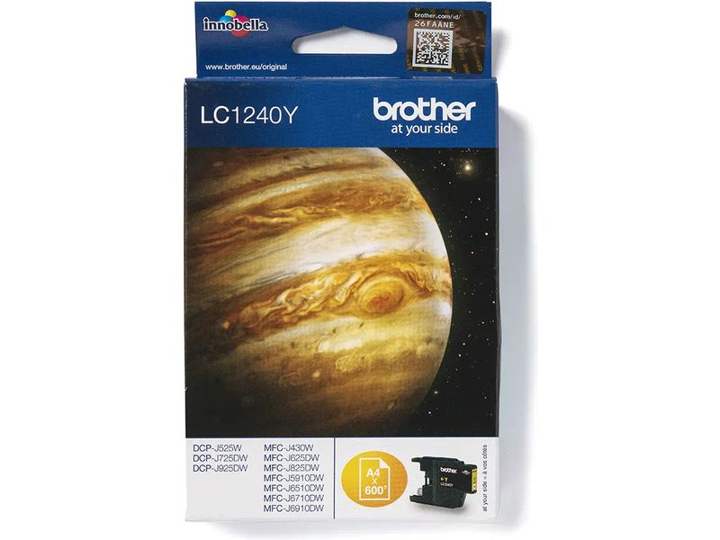 Brother LC-1240Y Inktcartridge Geel