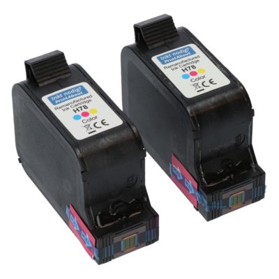 Cartouche compatible HP 78 (C6578A) - 3-couleurs - Multipack