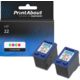 Cartouche compatible HP 22 (C9352AE) - 3-couleurs - Multipack