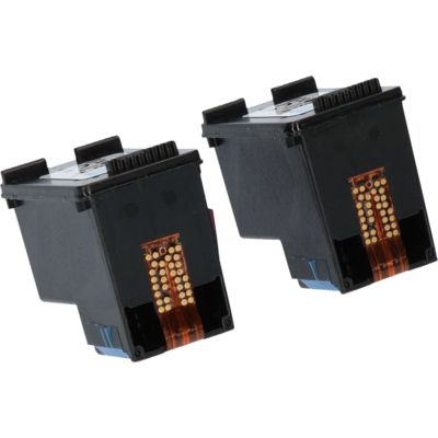 Cartouche compatible HP 300XL (D8J43AE) - Pack de 2 - Noir - Grande capacité - Multipack