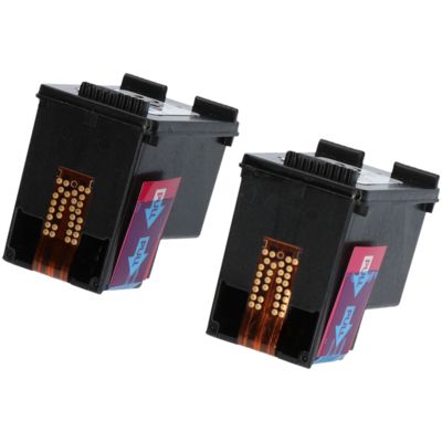 Cartouche compatible HP 300XL (D8J43AE) - Pack de 2 - Noir - Grande capacité - Multipack