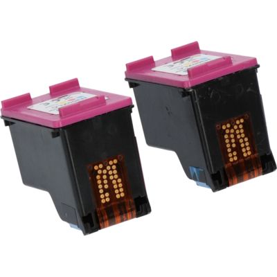 Cartouche compatible HP 300XL (CC644EE) - pack de 2 - 3 couleurs - Grande capacité - Multipack