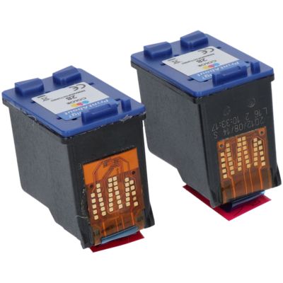 Cartouche compatible HP 28 (C8728A) - pack de 2 - 3 couleurs - Multipack