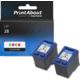 Cartouche compatible HP 28 (C8728A) - pack de 2 - 3 couleurs - Multipack