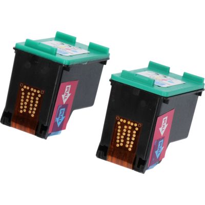 Cartouche compatible HP 343 (C8766EE) - 3-couleurs - Multipack