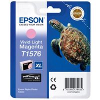 Epson T1576 (C13T157640) Cartouche d'encre Magenta clair