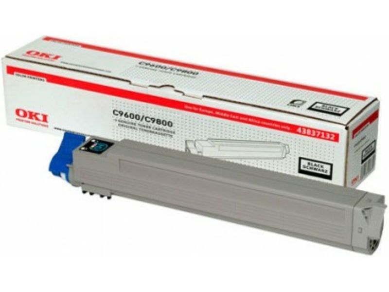 OKI - Noir - originale - cartouche de toner - pour C9655dn, 9655hdn, 9655hdtn, 9655n