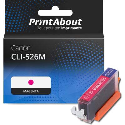 Cartouche compatible Canon CLI-526M - Magenta