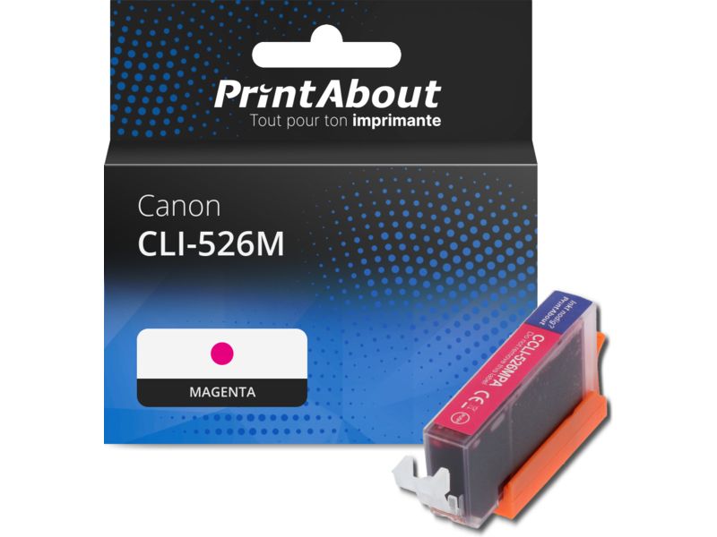 Cartouche compatible Canon CLI-526M - Magenta