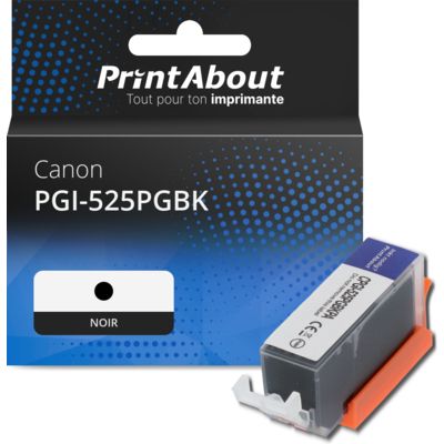Cartouche compatible Canon PGI-525PGBK - Noir