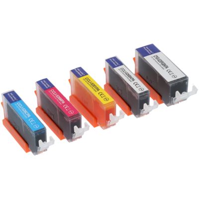 Cartouche compatible Canon CLI-526BK - 5 couleurs - Multipack