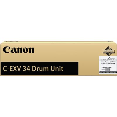 Canon C-EXV 34 BK (3786B003) - Noir - Tambour
