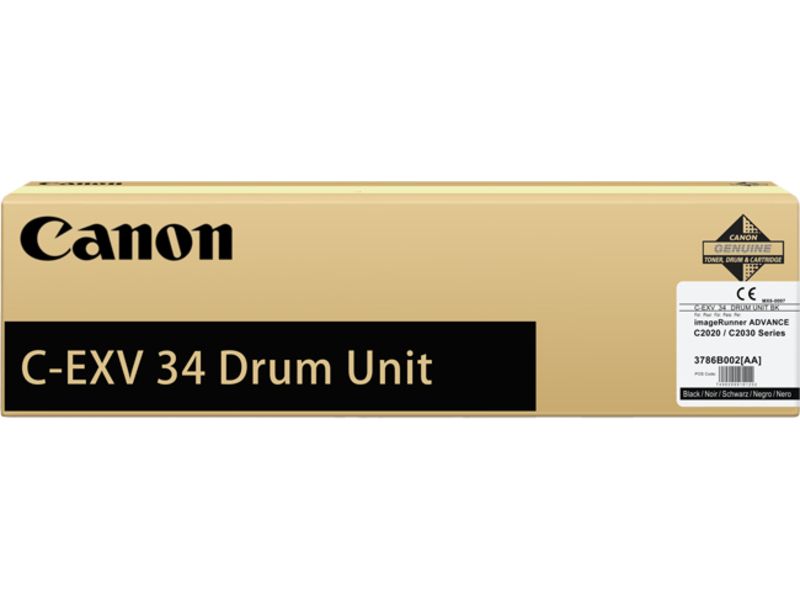 Canon C-EXV 34 BK (3786B003) Drum Zwart