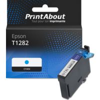 Cartouche compatible Epson T1282 - Cyan