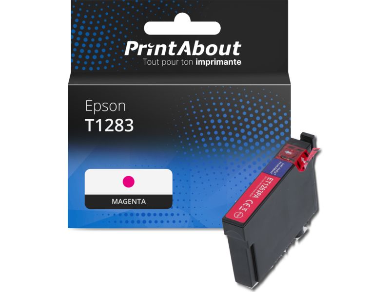 Cartouche compatible Epson T1283 - Magenta