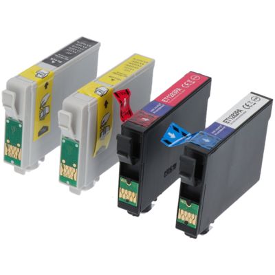 Cartouche compatible Epson T1285 - 4 couleurs - Multipack