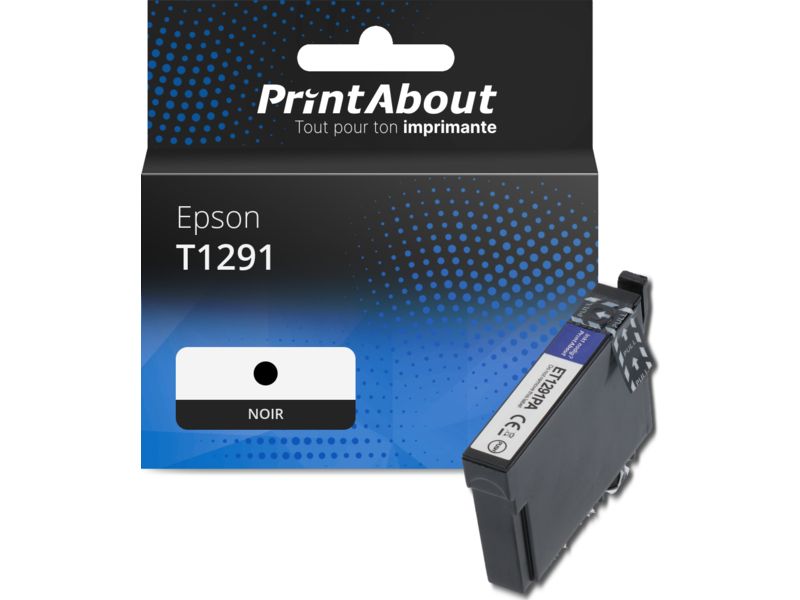Cartouche compatible Epson T1291 - Noir