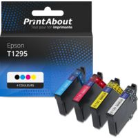 Cartouche compatible Epson T1295 - 4 couleurs - Multipack