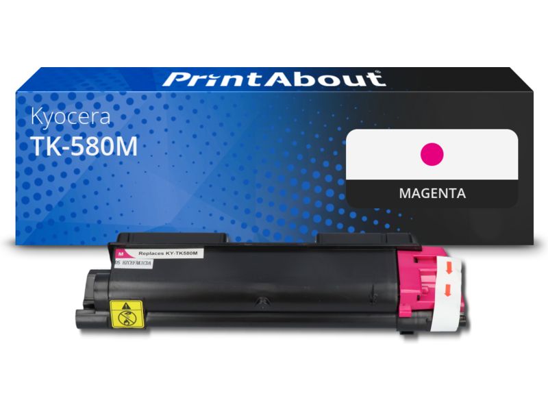 Toner compatible Kyocera TK-580M - Magenta