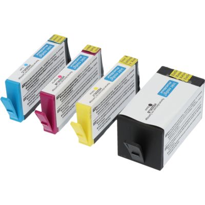 Cartouche compatible HP 920XL (C2N92AE) - 4 couleurs - Grande capacité - Multipack