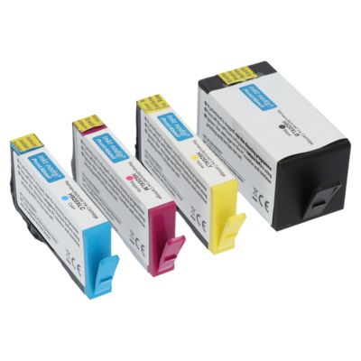 Cartouche compatible HP 920XL (C2N92AE) - 4 couleurs - Grande capacité - Multipack