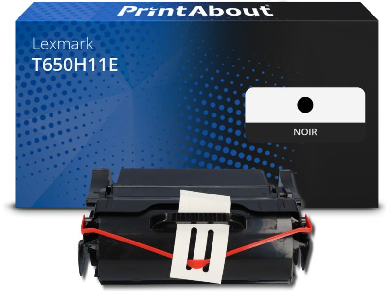 Toner compatible Lexmark T650H11E - Noir - Grande capacité