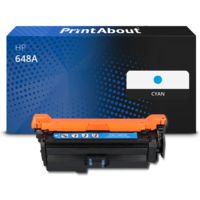 Toner compatible HP 648A (CE261A) - Cyan