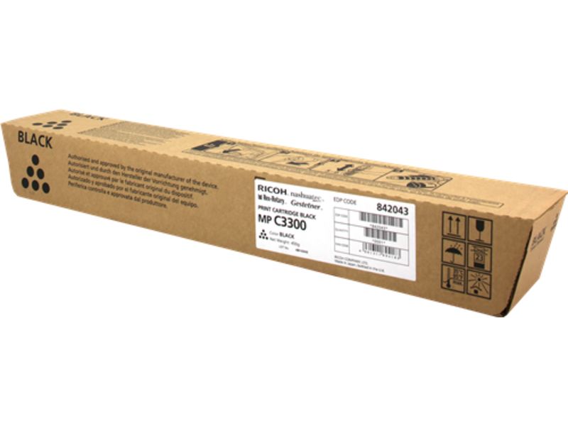 Ricoh - Noir - originale - cartouche de toner - pour Ricoh Aficio MP C3501