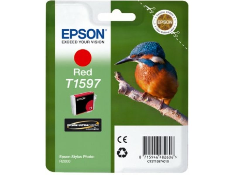 Epson T159740 Inktcartridge Rood