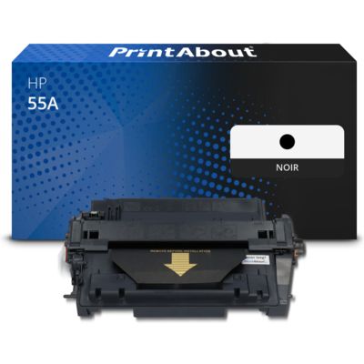 Toner compatible HP 55A (CE255A) - Noir
