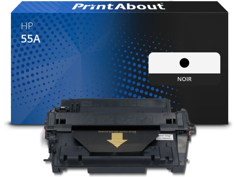 Toner compatible HP 55A (CE255A) - Noir
