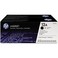Toner HP 12A (Q2612AD) Noir 2x - Multipack