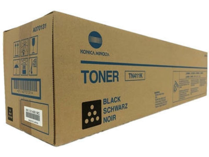 Konica Minolta TN-411K (A070151) Toner Zwart