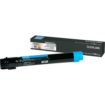 Lexmark X950X2CG - Cyan - Toner - Très grande capacité