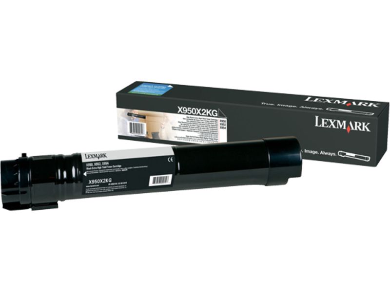 Lexmark X950X2KG Toner Zwart Extra hoge capaciteit