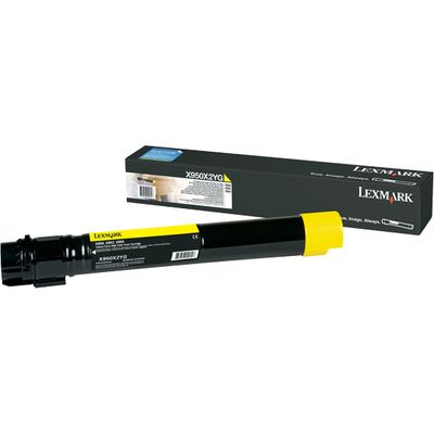Lexmark X950X2YG - Jaune - Toner - Très grande capacité