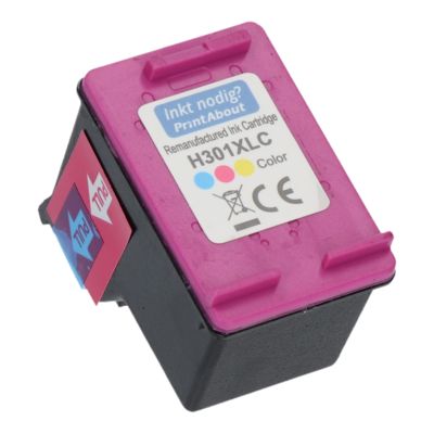 Cartouche compatible HP 301XL (CH564EE) - 3-couleurs - Grande capacité