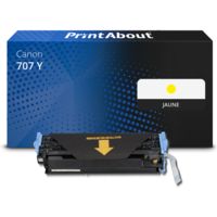 Toner compatible Canon 707 Y - Jaune