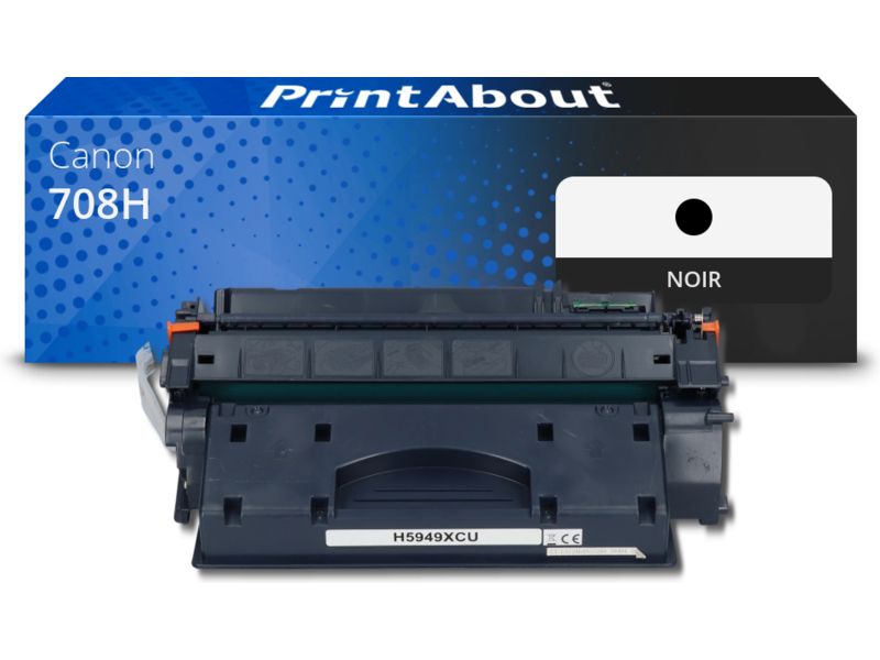 Toner compatible Canon 708H - Noir - Grande capacité