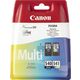 Cartouche d'encre Canon PG-540 / CL-541 Multipack Noir + 3 couleurs