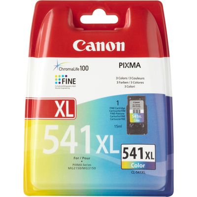 2 Cartouches D'encre Canon Grande Capacité - PG-540XL (noir) Et CL-541XL (couleur) - Neuves