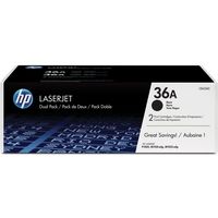Toner HP 36A (CB436AD) Noir 2x - Multipack