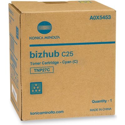 Konica Minolta TNP-27C - Cyan - Toner