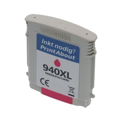 Cartouche compatible HP 940XL (C4908AE) - Magenta - Grande capacité