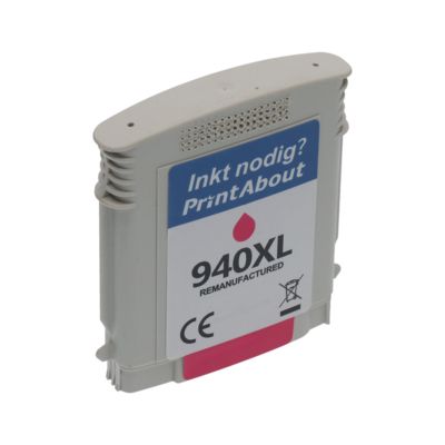 Cartouche compatible HP 940XL (C4908AE) - Magenta - Grande capacité