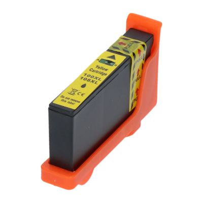 Cartouche compatible Lexmark 100XL (14N1071E) - Jaune - Grande capacité