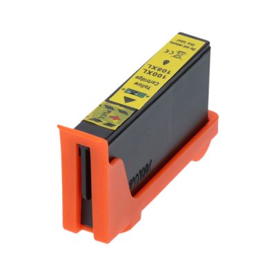 Cartouche compatible Lexmark 100XL (14N1071E) - Jaune - Grande capacité